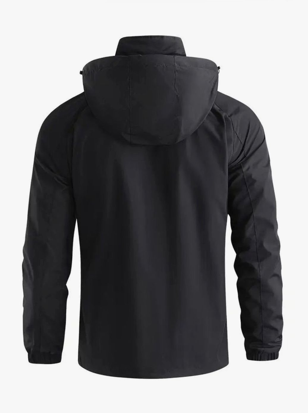 Men's Lightweight Hooded Packable Water-Resistant Jacket