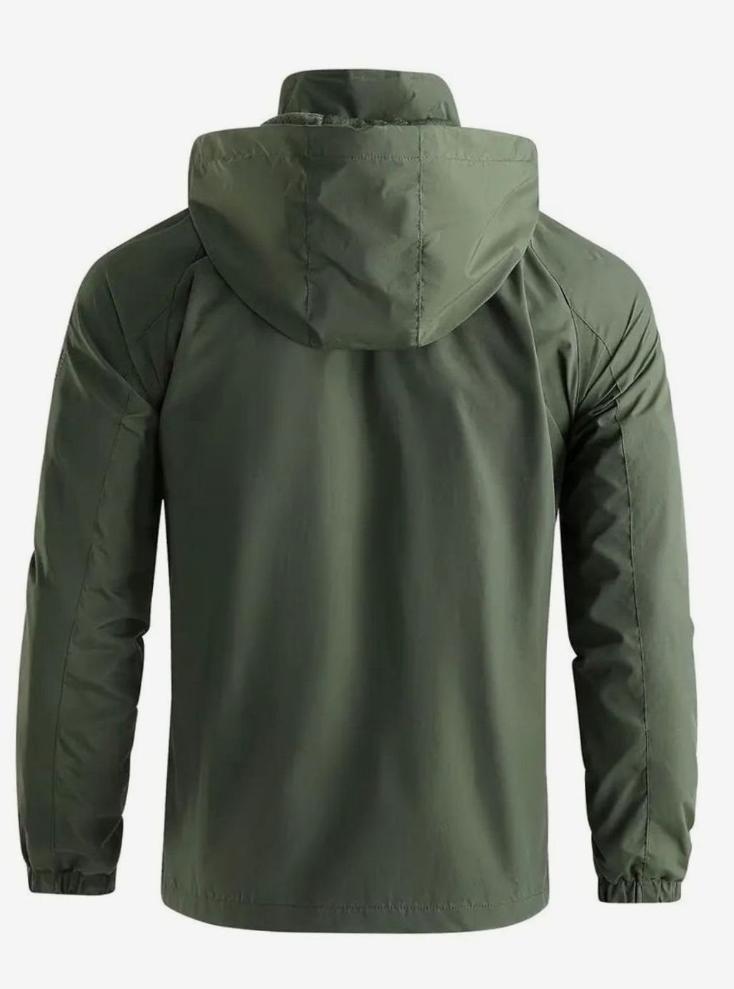 Men's Lightweight Hooded Packable Water-Resistant Jacket