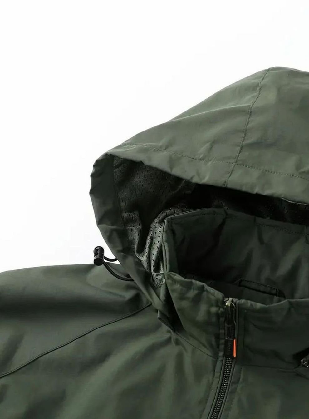 Men's Lightweight Hooded Packable Water-Resistant Jacket