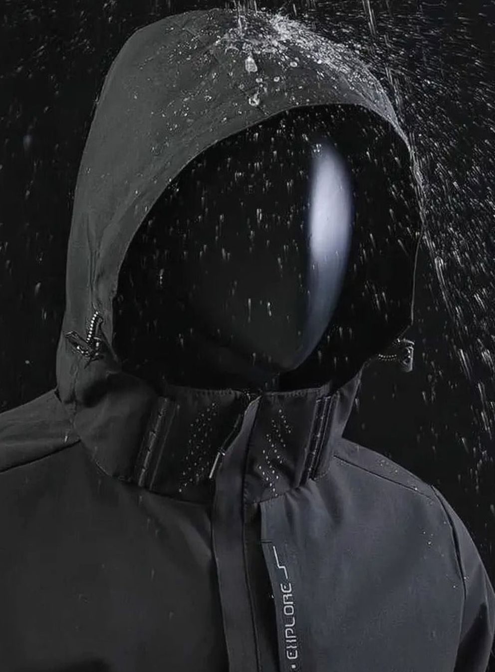 Men's Lightweight Waterproof Hooded Windbreaker Jacket