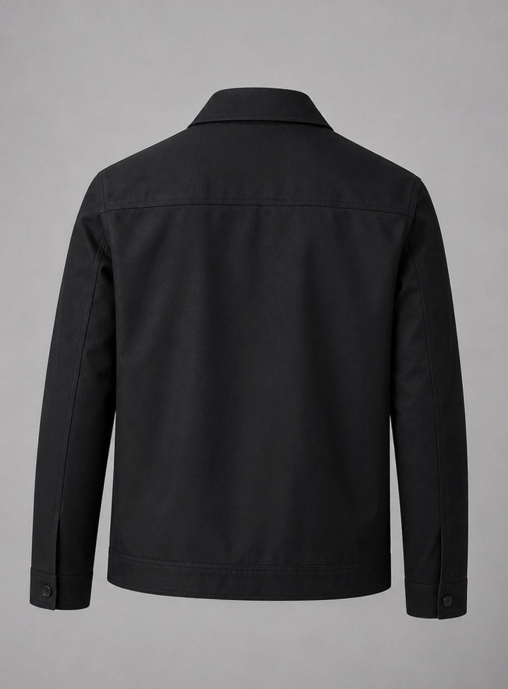 Men's Lightweight Zip-Up Smart Casual Harrington Jacket