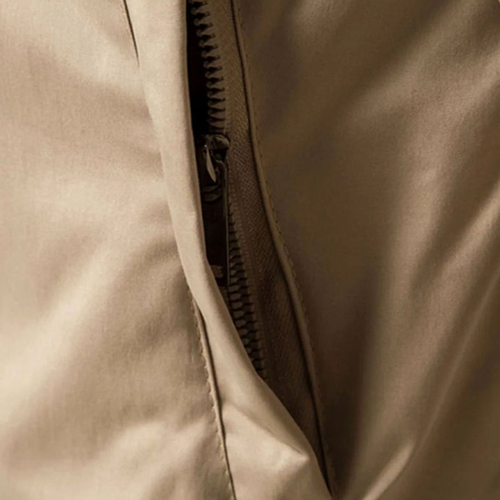 Men's Lightweight Zip-Up Varsity Bomber Jacket