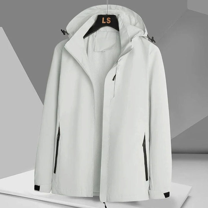Men's Weatherproof Insulated Hooded Winter Jacket - White