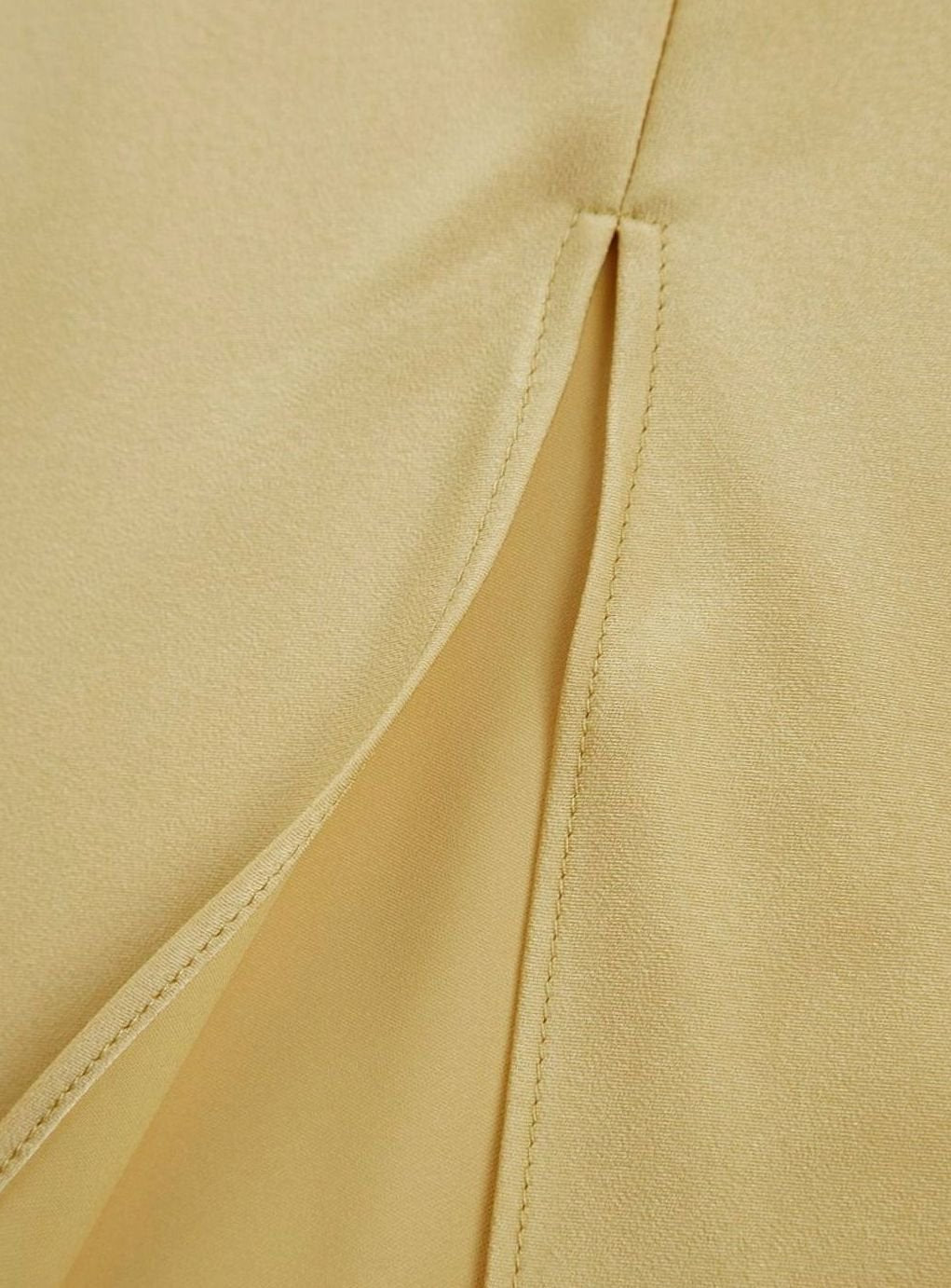 Women's Backless Satin Slip Open-Back Midi Party Dress