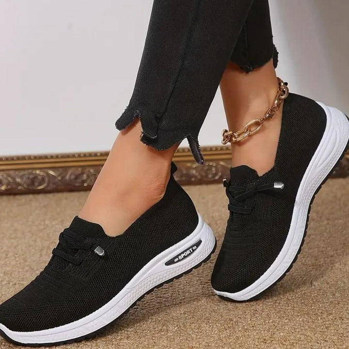 Women's Lightweight Ergonomic Mesh Slip-On Trainers
