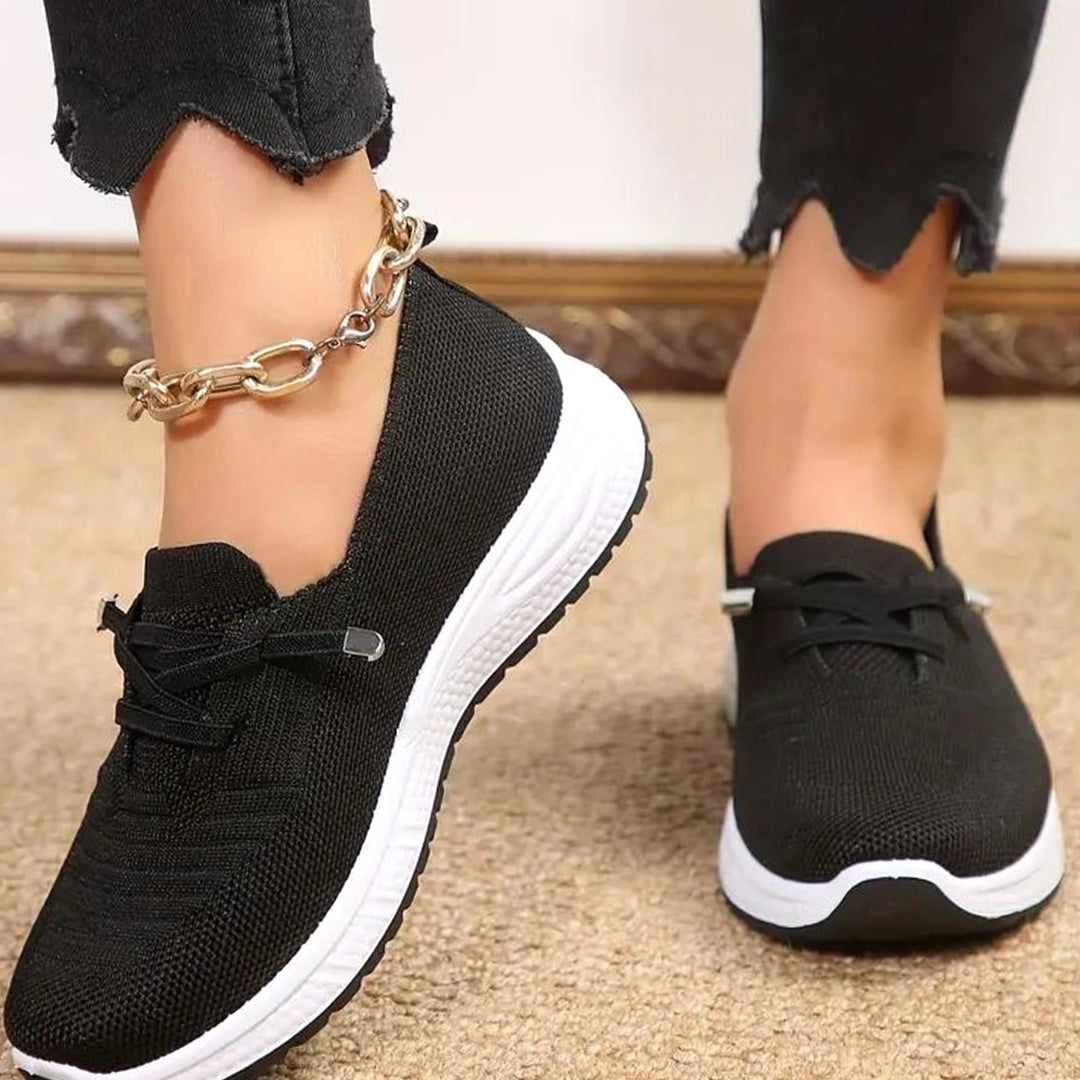 Women's Lightweight Ergonomic Mesh Slip-On Trainers