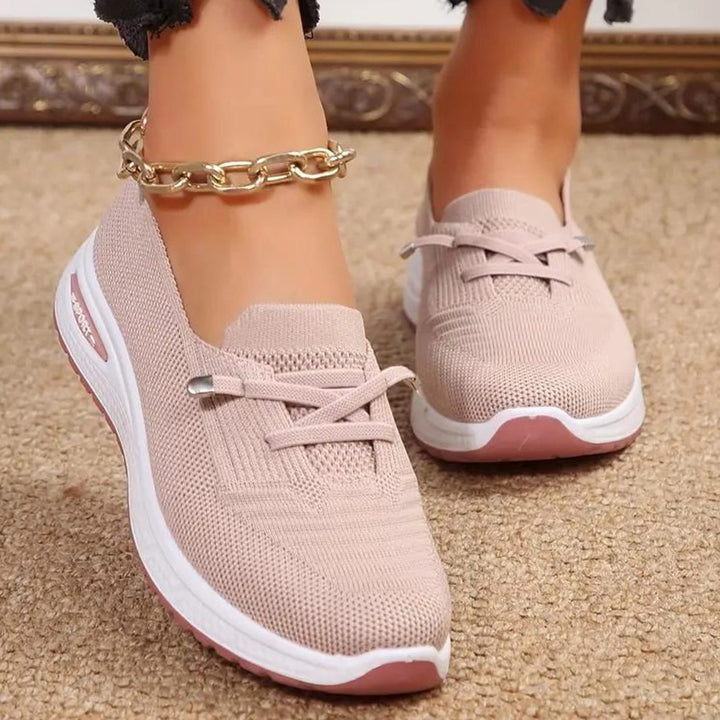 Women's Lightweight Ergonomic Mesh Slip-On Trainers