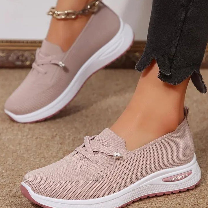 Women's Lightweight Ergonomic Mesh Slip-On Trainers
