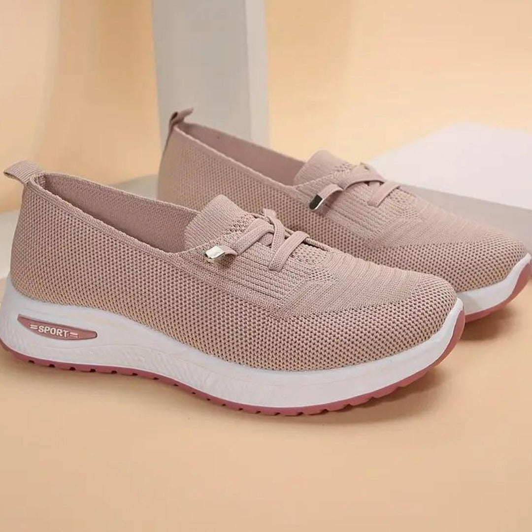 Women's Lightweight Ergonomic Mesh Slip-On Trainers