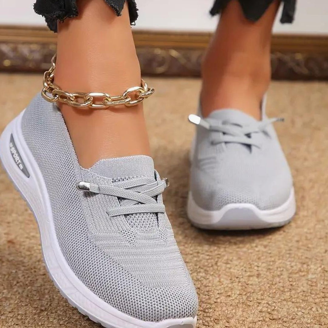 Women's Lightweight Ergonomic Mesh Slip-On Trainers