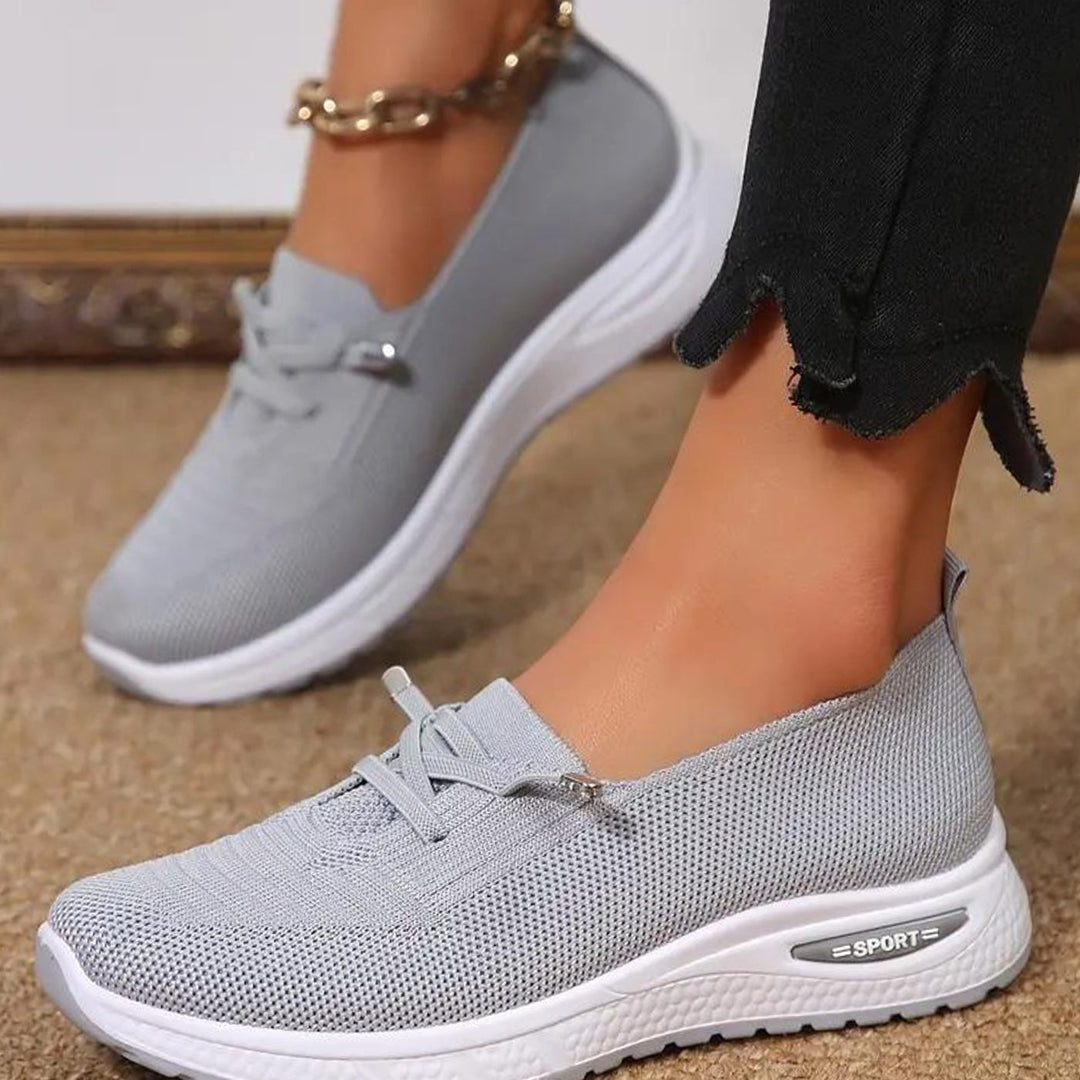 Women's Lightweight Ergonomic Mesh Slip-On Trainers