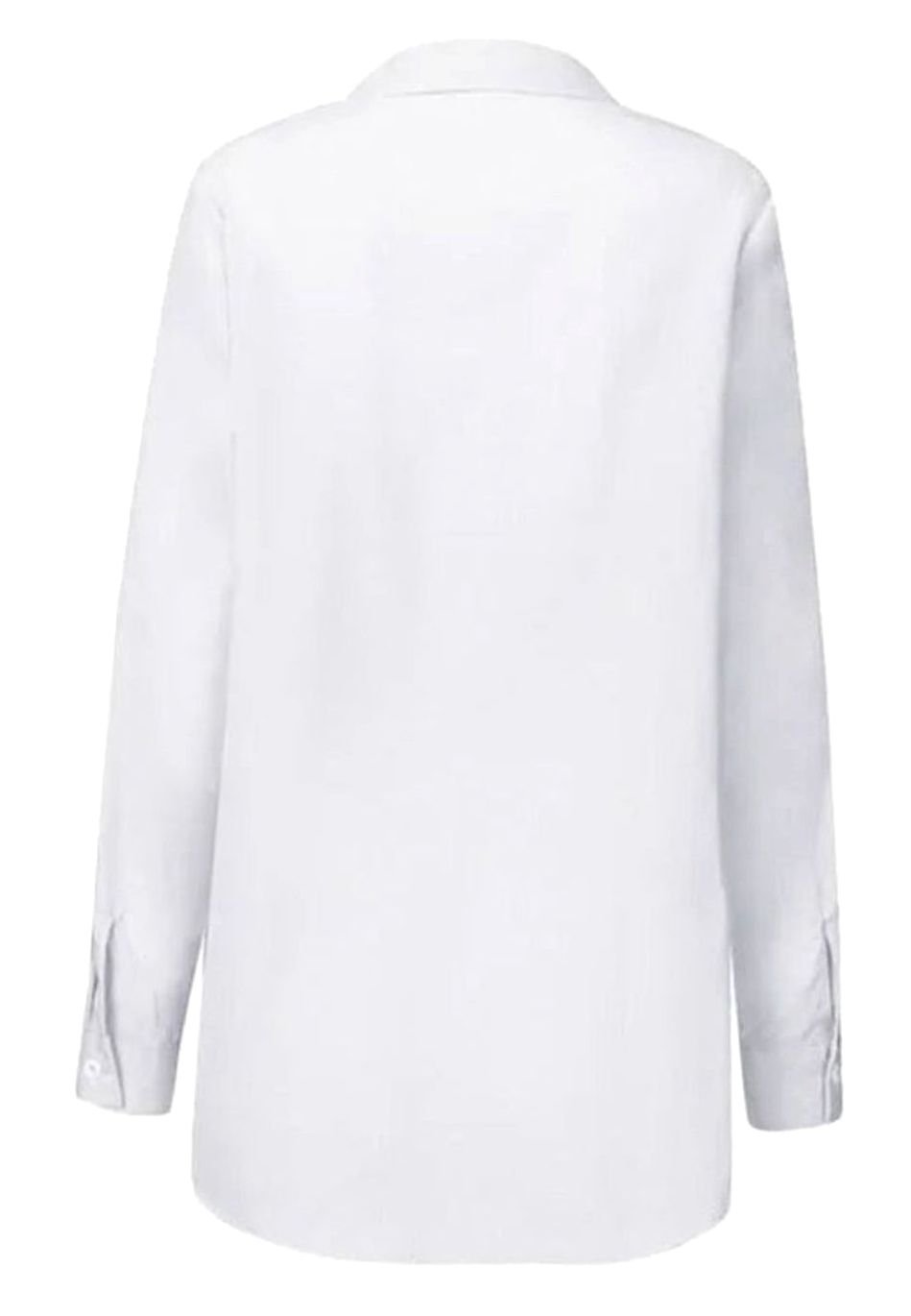 Women's Long-Sleeve Tie-Belt Wrap Top Blouse