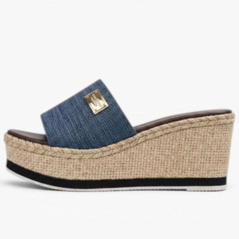 Women's Open Toe Slip-On Espadrille Wedge Sandals