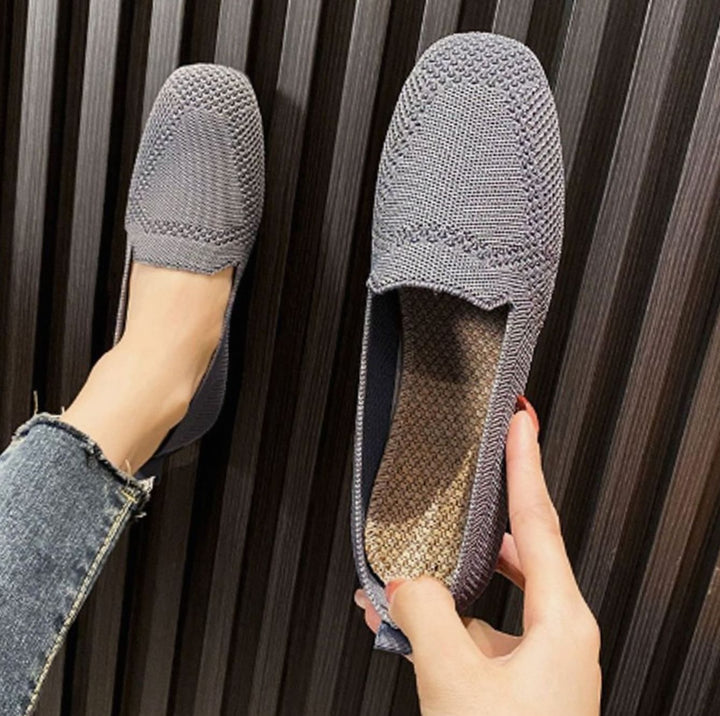 Women's Orthopedic Cushioned Slip-On Knit Loafers