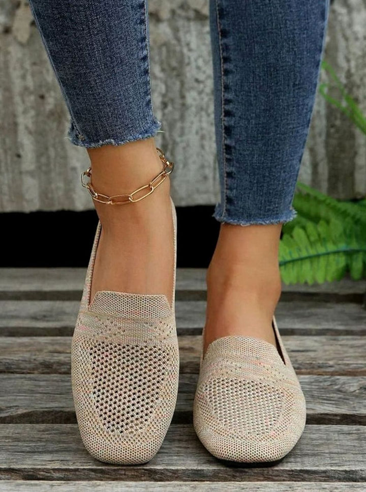 Women's Orthopedic Cushioned Slip-On Knit Loafers
