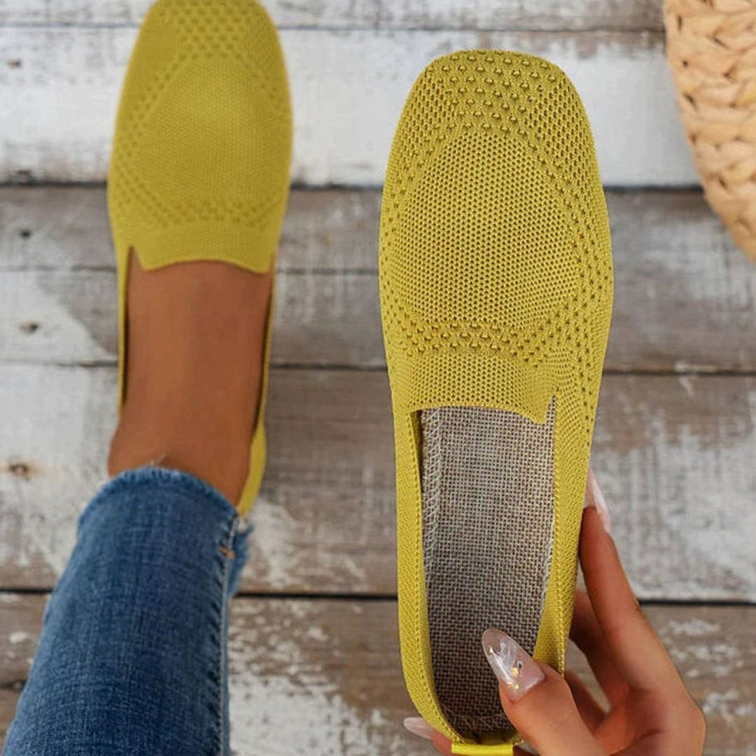 Women's Orthopedic Cushioned Slip-On Knit Loafers