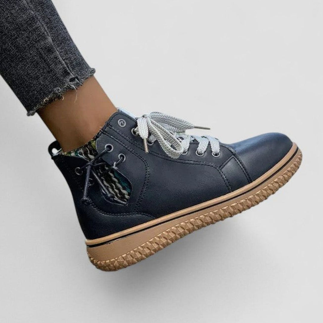 Women's Orthopedic Lace-Up Ankle Boots Warm Lined