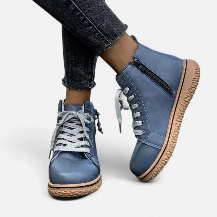 Women's Orthopedic Lace-Up Ankle Boots Warm Lined
