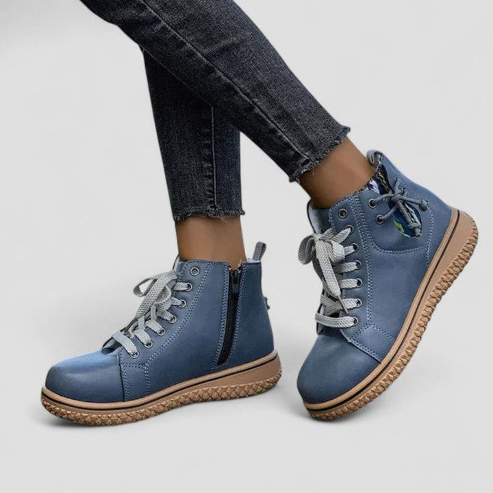 Women's Orthopedic Lace-Up Ankle Boots Warm Lined
