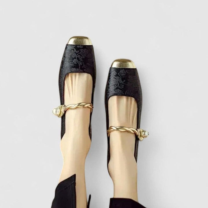 Women's Orthopedic Low Block-Heel Mary Jane Shoes