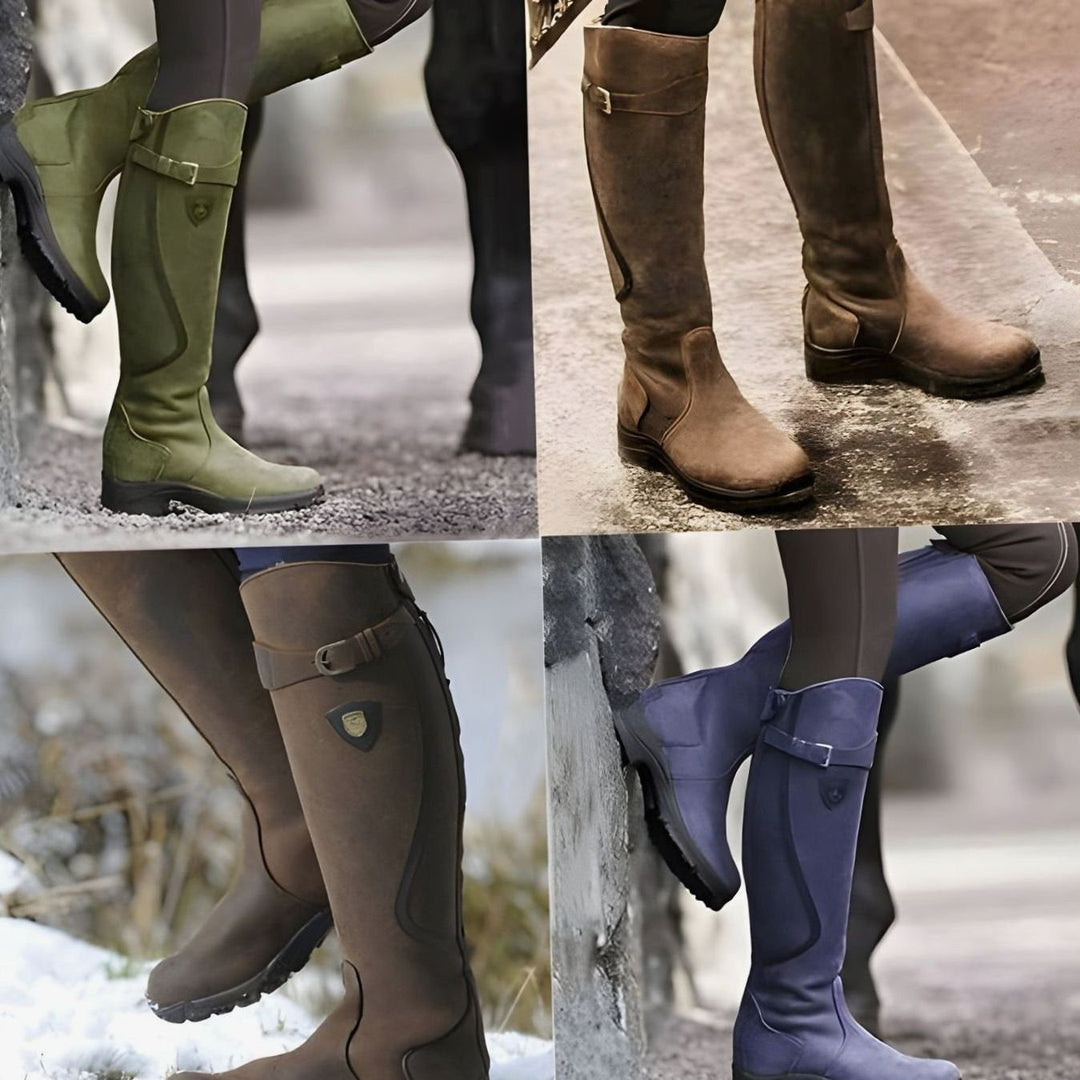 Women's Tall Equestrian Knee-High Riding Boots